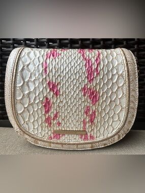 NWT Brahmin BRIAR in APRICOT ROSE VALENTIA Crossbody Bag